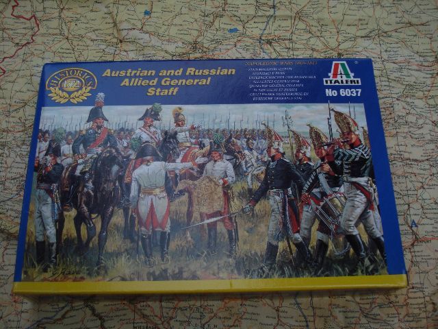 Italeri 6037   Austrian & Russian Allied General Staff 1805-1815